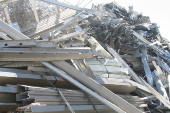 The circular economy will entail melting aluminum scrap like this, yet trade policies could restrict that activity.